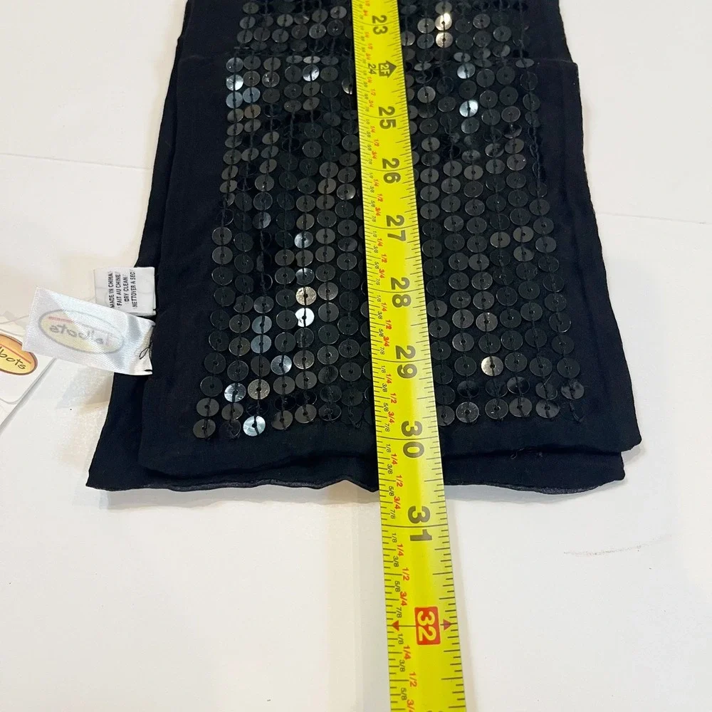 Talbots black silk